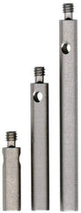 Fowler - M2 Female and Male Connection, 3mm Stem Diameter, Stainless Steel, CMM Stylus Extension - 40mm Overall Length, 4mm Outer Diameter, For Use with CMM Touch Trigger Probes - Apex Tool & Supply