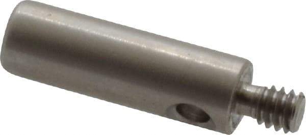 Fowler - M2 Female and Male Connection, 3mm Stem Diameter, Stainless Steel, CMM Stylus Extension - 10mm Overall Length, 4mm Outer Diameter, For Use with CMM Touch Trigger Probes - Apex Tool & Supply