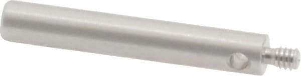 Fowler - M2 Female and Male Connection, 3mm Stem Diameter, Stainless Steel, CMM Stylus Extension - 20mm Overall Length, 4mm Outer Diameter, For Use with CMM Touch Trigger Probes - Apex Tool & Supply