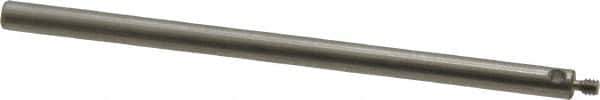 Fowler - M2 Female and Male Connection, 2mm Stem Diameter, Stainless Steel, CMM Stylus Extension - 60mm Overall Length, 4mm Outer Diameter, For Use with CMM Touch Trigger Probes - Apex Tool & Supply