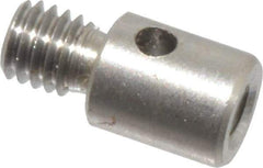 Fowler - M3 Female, M2 Male, Stainless Steel, CMM Thread Adapter - 5mm Long - Apex Tool & Supply