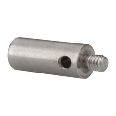 Fowler - M3 Female, M2 Male, Stainless Steel, CMM Thread Adapter - 10mm Long - Apex Tool & Supply