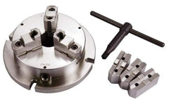 Interstate - 12" Chuck Diam, 15 to 300mm External Chucking Diam, Low Profile Machining Chuck - Apex Tool & Supply