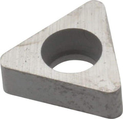 Kennametal - 3/8" Inscribed Circle, Triangle Boring Bar Shim for Indexables - 3/16" Thick, ITSN Shim Style, Negative Rake - Apex Tool & Supply