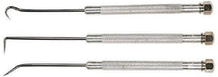 General - 3 Piece Probe Set - Carbon Steel - Apex Tool & Supply