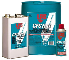 LPS - 55 Gallon Drum Contact Cleaner - 0°F Flash Point, Flammable, Food Grade, Plastic Safe - Apex Tool & Supply