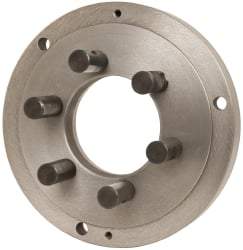 Interstate - Adapter Back Plate for 10" Diam Lathe Chucks - D1-6 Mount - Apex Tool & Supply
