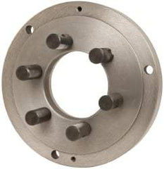 Interstate - Adapter Back Plate for 10" Diam Lathe Chucks - D1-6 Mount - Apex Tool & Supply