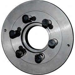 Interstate - Adapter Back Plate for 8" Diam Lathe Chucks - D1-3 Mount - Apex Tool & Supply
