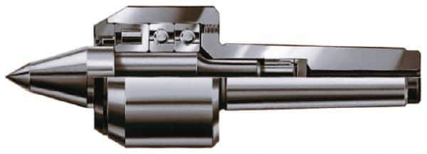 Rohm - MT6 Taper Shank, 4.72" Head Diam Live Center - 4,800 Max RPM, 4.1" Head Length, 2.28" Point Diam, 3.032" Point Len, 6,600 Lb Max Workpc, 14.27" OAL, Long Point - Apex Tool & Supply
