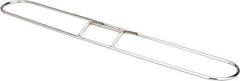 PRO-SOURCE - 24" Long x 3-1/4" Wide Chrome Plated Steel Dust Mop Frame - White, Clip-On - Apex Tool & Supply