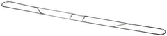 PRO-SOURCE - 48" Long x 3-1/4" Wide Chrome Plated Steel Dust Mop Frame - White, Clip-On - Apex Tool & Supply