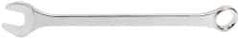 Stanley - 1-1/8" 12 Point Combination Wrench - 15° Head Angle, 15-1/2" OAL, Steel, Satin Finish - Apex Tool & Supply