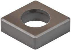 Kennametal - 3/4" Inscribed Circle, Diamond (Shape) Turning Shim for Indexables - 0.255" Thick, ICSN Shim Style, Negative Rake - Apex Tool & Supply
