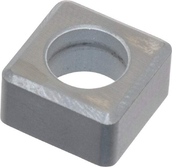 Kennametal - 1/2" Inscribed Circle, Square Boring Bar Shim for Indexables - 1/4" Thick, ISSN Shim Style, Negative Rake - Apex Tool & Supply