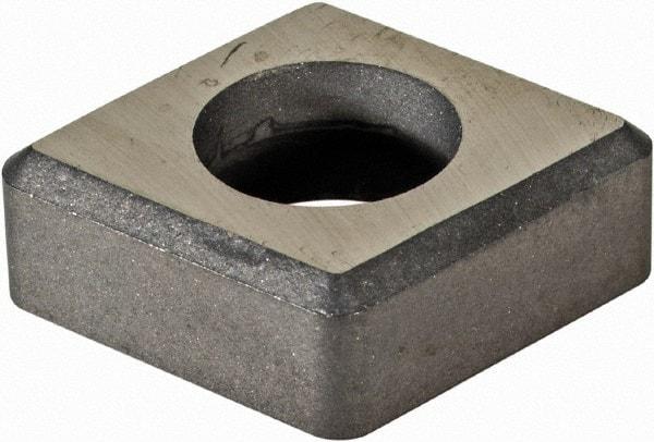Made in USA - 1/2" Inscribed Circle, Diamond (Shape) Shim for Indexables - Carbide, 3/16" Thick, ICSN Shim Style, Negative Rake, Left Hand Cut - Apex Tool & Supply