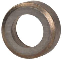 Made in USA - 1/2" Inscribed Circle, Round Shim for Indexables - Carbide, 3/16" Thick, IRSN Shim Style, Negative Rake - Apex Tool & Supply