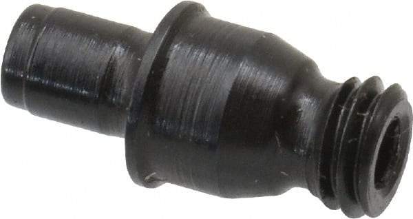 Made in USA - NL-34L, 3/8" Inscribed Circle, 5/64" Hex Socket, #10-32 Thread, Negative Lock Pin for Indexable Turning Tools - 0.51" OAL - Apex Tool & Supply