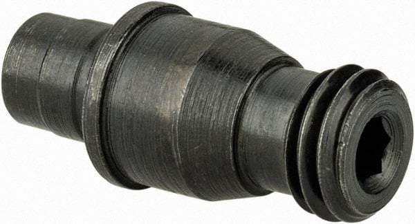 Made in USA - NL-46, 1/2" Inscribed Circle, 3/32" Hex Socket, 1/4-28 Thread, Negative Lock Pin for Indexable Turning Tools - 0.67" OAL - Apex Tool & Supply