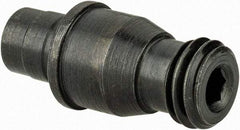 Made in USA - NL-46, 1/2" Inscribed Circle, 3/32" Hex Socket, 1/4-28 Thread, Negative Lock Pin for Indexable Turning Tools - 0.67" OAL - Apex Tool & Supply