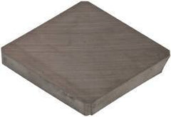 Made in USA - 3/4" Inscribed Circle, Square, S Chipbreaker for Indexables - Left Hand, Right Hand Cut, 0.094" Thick, 0.071" Effective Width, Carbide - Apex Tool & Supply