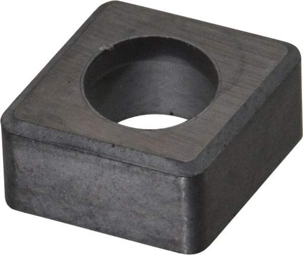 Kennametal - 1/2" Inscribed Circle, Diamond (Shape) Boring Bar Shim for Indexables - 1/4" Thick, ICSN Shim Style, Negative Rake - Apex Tool & Supply