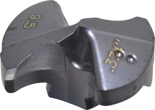 Iscar - Series IDI-SG, 0.374" Diam Grade IC908 140° Replaceable Drill Tip - Carbide, TiAlN Finish - Apex Tool & Supply