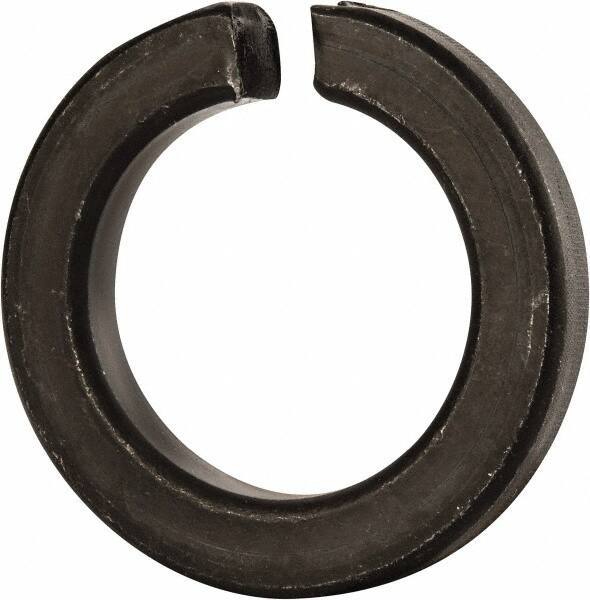 Value Collection - 1-5/8", 1.633" ID, 0.389" Thick Split Lock Washer - Grade 8 Spring Steel, Uncoated, 1.633" Min ID, 1.663" Max ID, 2.553" Max OD - Apex Tool & Supply