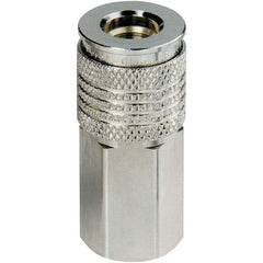 Dynabrade - Pneumatic Hose Coupler - 1/4" Body Diam - Apex Tool & Supply