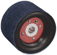 Dynabrade - 2-3/4" Wide Power Sander Pneumatic Wheel - 5" Diam - Apex Tool & Supply