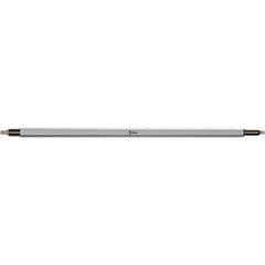 Wera - #1 & #2 Point, 7" Blade Length Square Recess Screwdriver - 262mm OAL - Apex Tool & Supply