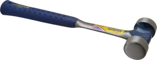 Estwing - 2-1/2 Lb Head Engineer's Hammer - 13-1/2" OAL, Steel Handle, 1-1/2" Face Diam - Apex Tool & Supply