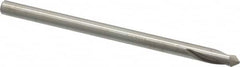 Keo - 1/4" Body Diam, 90°, 4" OAL, Cobalt Spotting Drill - Apex Tool & Supply