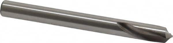 Keo - 1/4" Body Diam, 120°, 2-1/2" OAL, Cobalt Spotting Drill - Apex Tool & Supply
