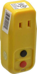 Tower - 1 Phase, 5-15P, 5-15R NEMA, 125 VAC, 15 Amp, GFCI Receptacle - 2 Pole, Residential Grade - Apex Tool & Supply