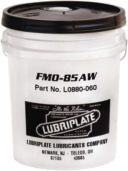 Lubriplate - 5 Gal Pail, Mineral Multipurpose Oil - SAE 5W, ISO 22, 21.26 cSt at 40°C, 3.95 cSt at 100°C, Food Grade - Apex Tool & Supply