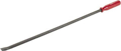 Made in USA - 36" OAL Screwdriver Pry Bar - 7/8" Wide - Apex Tool & Supply