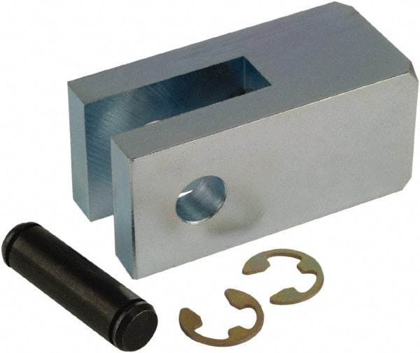 ARO/Ingersoll-Rand - Air Cylinder Rod Clevis - For 1-1/8" Air Cylinders, Use with ARO/Ingersoll Rand Micro-Air Cylinders - Apex Tool & Supply