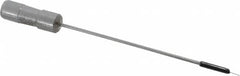 Made in USA - #40, 4" Flute Length, 3" Depth of Cut, Carbide-Tipped Shank, Single Flute Gun Drill - Apex Tool & Supply