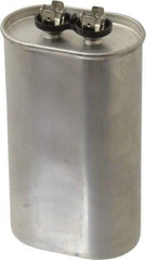 Value Collection - 45 Microfarad Motor Capacitor - 440 Volts, 2.91" Wide x 1.91" Deep x 4-3/4" High - Apex Tool & Supply