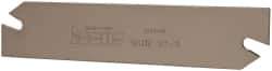 Iscar - 1.2598" Blade Height, 0.0945" Blade Width, 5.9055" OAL, Right Hand Cut, Double End Indexable Cut-Off Blade - SGIH Blade, Self Grip Series - Apex Tool & Supply