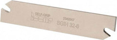 Iscar - 1.2598" Blade Height, 0.2047" Blade Width, 5.9055" OAL, Right Hand Cut, Double End Indexable Cut-Off Blade - SGIH Blade, Self Grip Series - Apex Tool & Supply