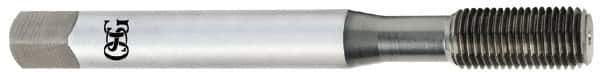 OSG - 3/4-10 UNC H14 Thread Limit Plug Thread Forming Tap - Cobalt, TiCN Finish, 4-1/4" OAL, 2" Thread Length, Right Hand Thread, Series HY-PRO NRT - Apex Tool & Supply