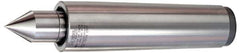 Royal Products - MT5 Taper Shank, 1-3/4" Head Diam 3,125 Lb Capacity Live Center - 4,500 Max RPM, 3/16" Head Length, 1.0938" Point Diam, 2" Point Len, 2,340 Lb Max Workpc, 8-1/16" OAL, Standard Point - Apex Tool & Supply