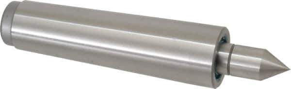 Royal Products - MT4 Taper Shank, 1.231" Head Diam 1,835 Lb Capacity Live Center - 4,500 Max RPM, 3/16" Head Length, 5/8" Point Diam, 1-3/8" Point Len, 1,400 Lb Max Workpc, 5-15/16" OAL, Standard Point - Apex Tool & Supply