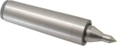 Royal Products - MT5 Taper Shank, 1-3/4" Head Diam 1,835 Lb Capacity Live Center - 4,500 Max RPM, 1.0938" Point Diam, 2" Point Len, 1,050 Lb Max Workpc, 8-1/16" OAL, 1/2" Tip Diam, Long Point - Apex Tool & Supply