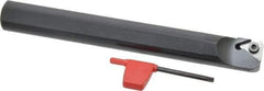 Carmex - Internal Thread, Right Hand Cut, 1" Shank Width x 1" Shank Height Indexable Threading Toolholder - 8" OAL, 22IR Insert Compatibility, SI Toolholder, Series SIR - Apex Tool & Supply