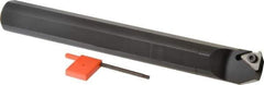 Carmex - Internal Thread, Right Hand Cut, 1-1/4" Shank Width x 1-1/4" Shank Height Indexable Threading Toolholder - 10" OAL, 22IR Insert Compatibility, SI Toolholder, Series SIR - Apex Tool & Supply
