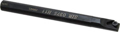 Carmex - Internal Thread, Right Hand Cut, 3/8" Shank Width x 3/8" Shank Height Indexable Threading Toolholder - 4" OAL, 11IR Insert Compatibility, SI Toolholder, Series SIR - Apex Tool & Supply