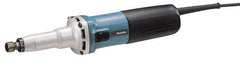 Makita - 1/4 Inch Collet, 7,000 to 28,000 RPM, Straight, Electric Die Grinder - 120 Volt, 6.6 Amp - Apex Tool & Supply